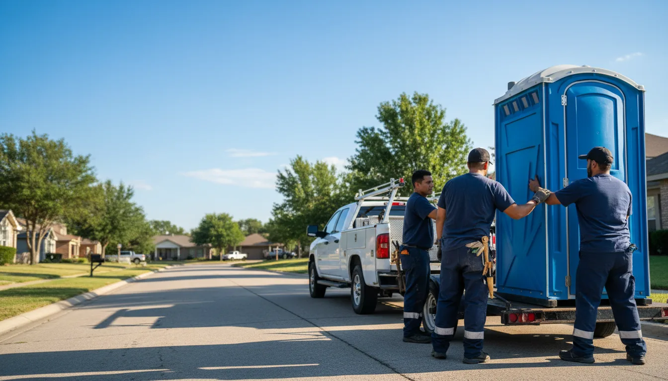 Portable Toilet Rental in Plumerville, AR near me